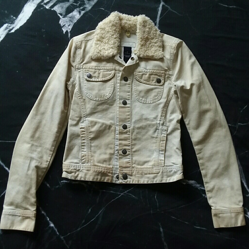 Factory Aged Sherpa Earl Jean Jacket